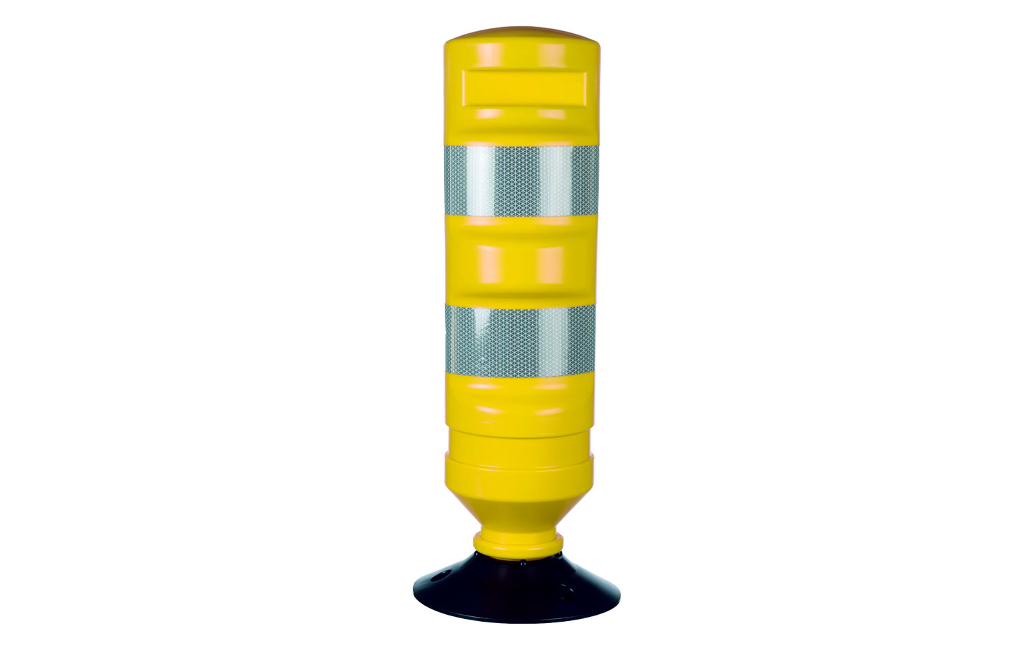 Yellow Traffic Delineator With Base